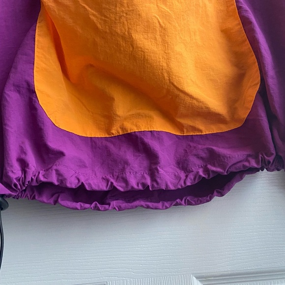 Windbreaker Jacket Size XS Anorak Half Zip Color block - Picture 5 of 12